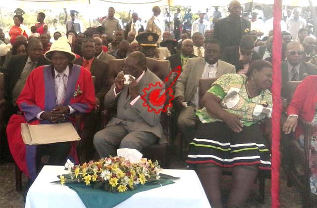 President Mugabe in Gutu