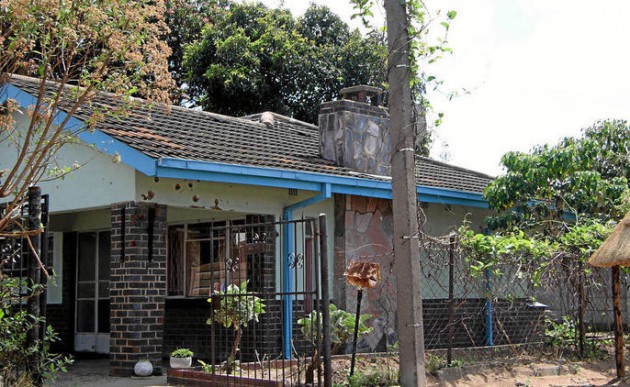 President Mugabe’s bullet-riddled Highfield home