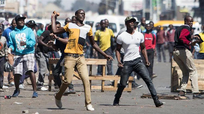 Violent demonstrations, to what end?