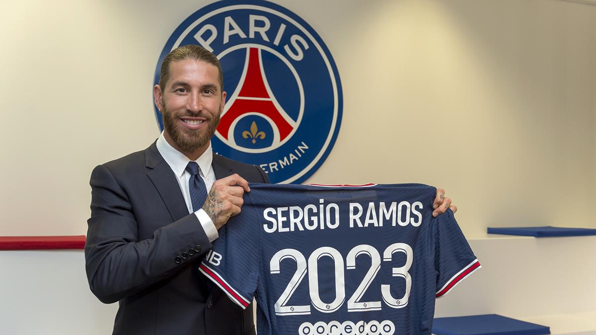 Ramos joins Paris St-Germain
