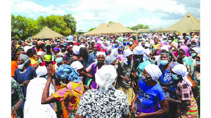 First Lady reassures Ruwangwe community
