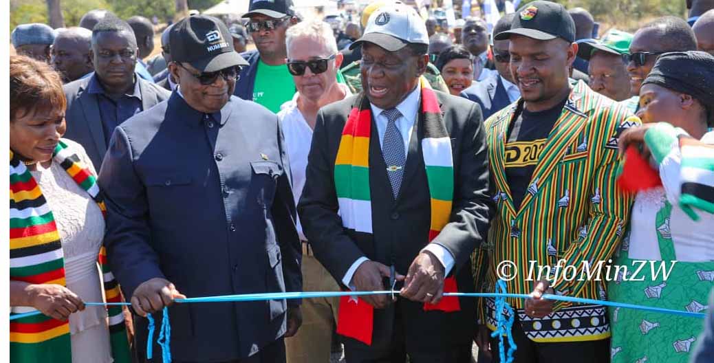 NEW: President Mnangagwa commissions Rwenya Bridge