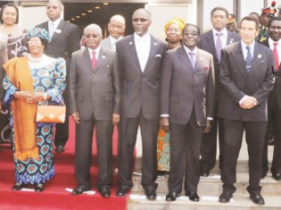 SADC leaders