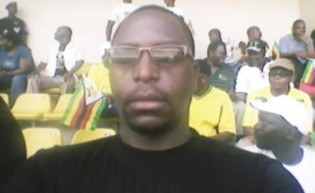FRIEND OF THE WARRIORS . . . Saidi Sangula, the former Zifa board member, watches the Warriors in their 2013 Nations Cup final qualifier against Angola in Luanda in 2012.