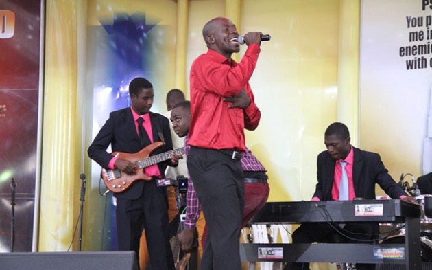 Blessing Shumba in action