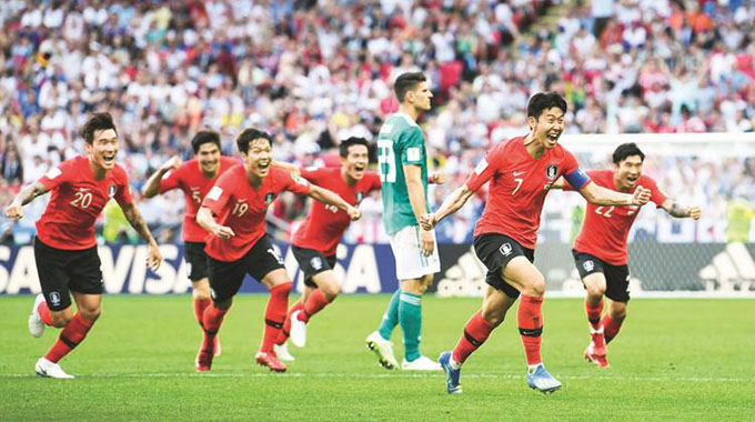 Germans suffer embarassing exit
