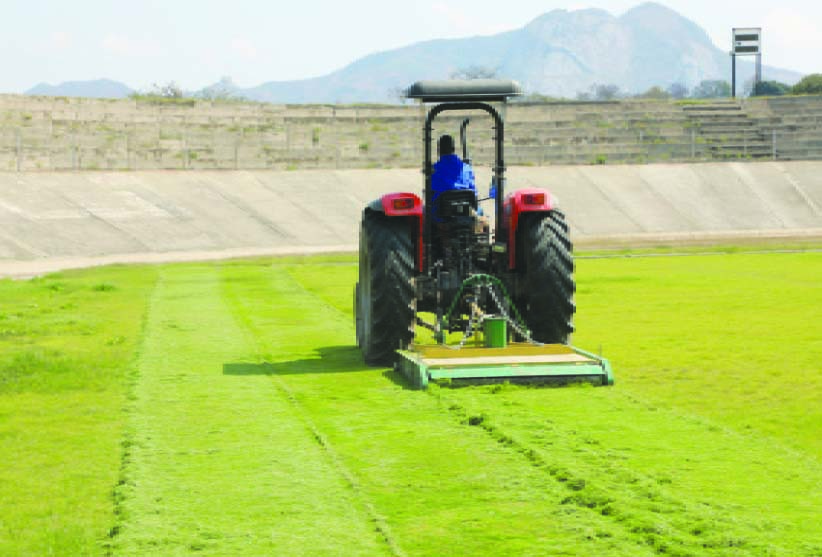 New turf for Sakubva Stadium