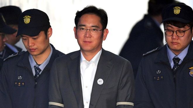 Samsung heir Lee Jae-yong