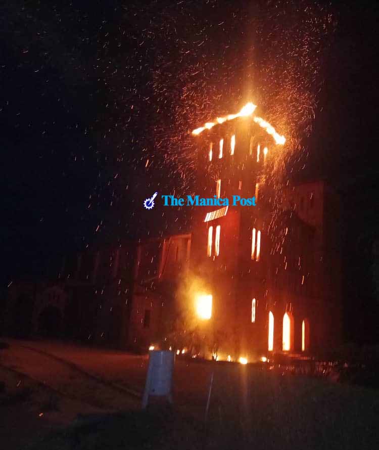 NEW: St Augustine’s church wing burnt