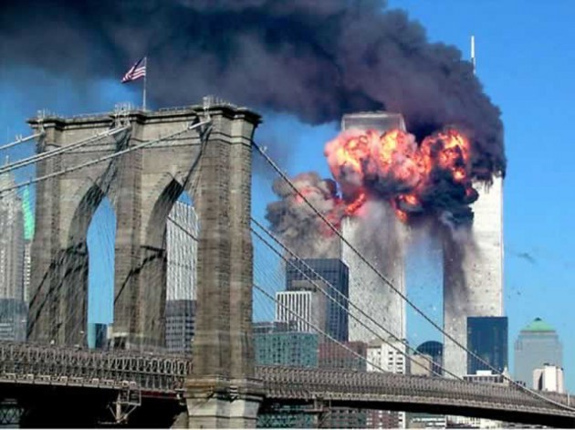 On September 11 2001 the Twin Towers were hit by aeroplanes in a terrorist attack leaving thousands dead in New York, USA.