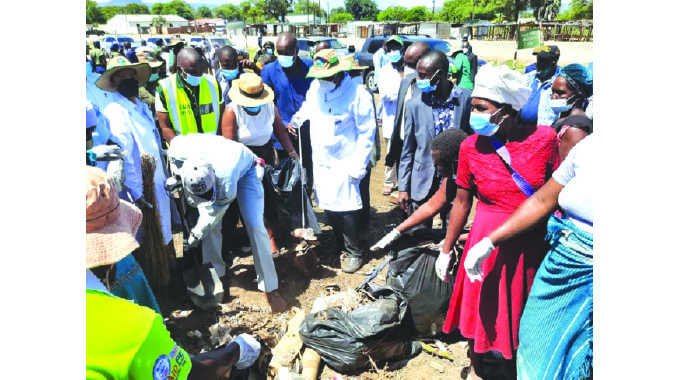 VP Chiwenga advocates efficient waste management