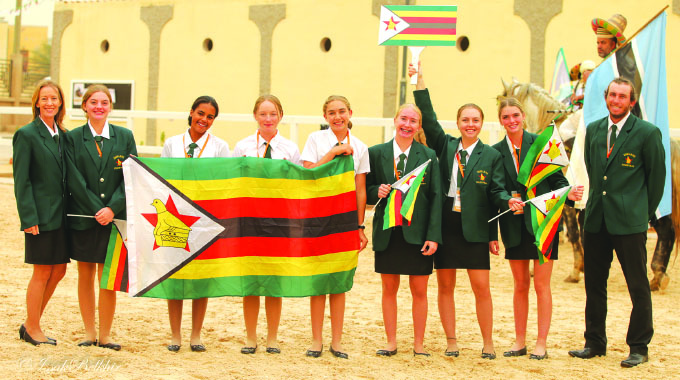 Show-jumping team’s confidence boosted