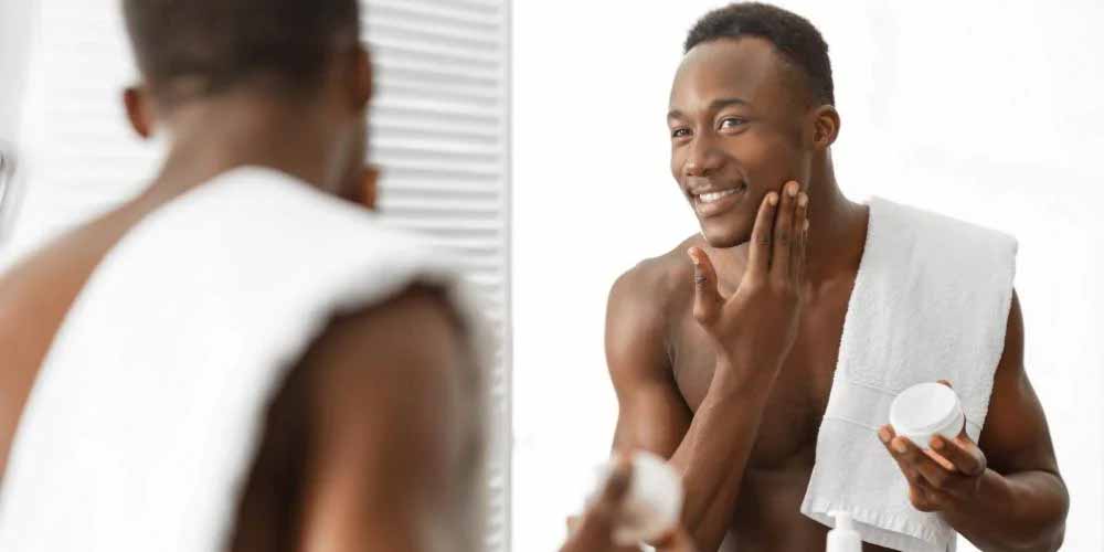 Men’s skincare routine