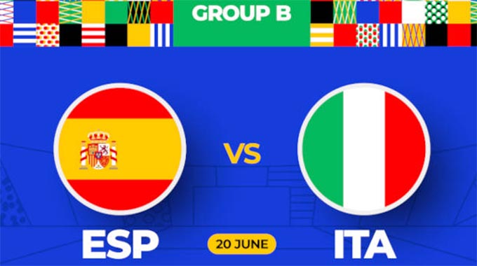 Spain, Italy clash