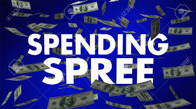 US$380K robbery suspect in spending spree