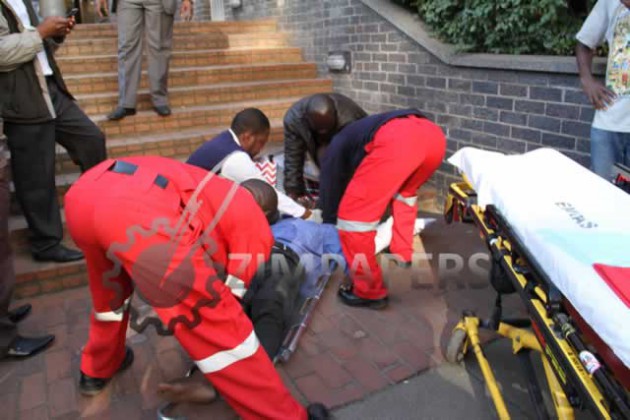A pedestrian was injured when the accident occured