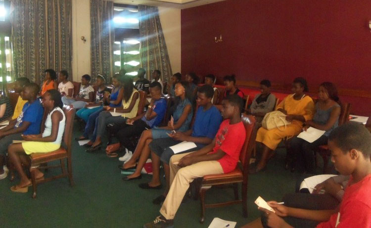 Scenes from previous teen workshops held by the life coaches