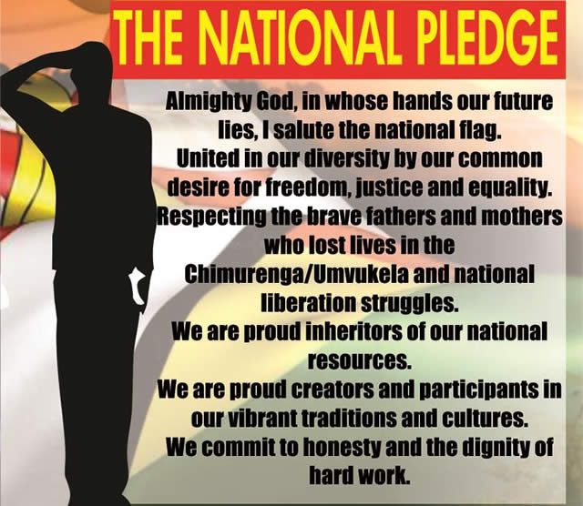 THE NATIONAL PLEDGE