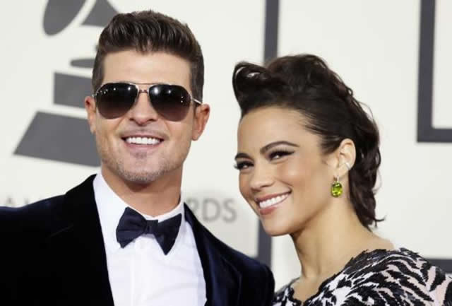 Robin Thicke, wife Paula Patton split