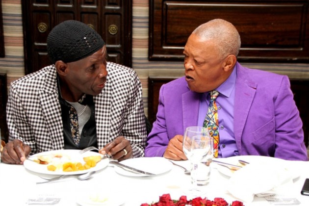 Oliver Mtukudzi and Hugh Masekela