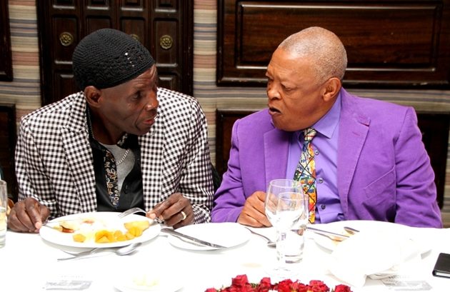Oliver Mtukudzi and Hugh Masekela