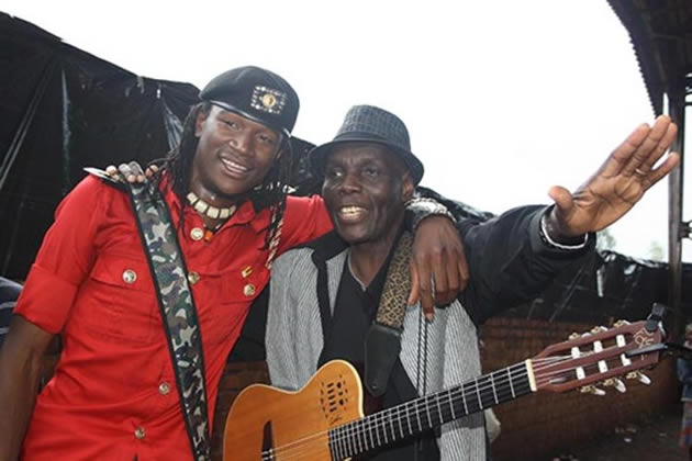 Jah Prayzah and Oliver Mtukudzi