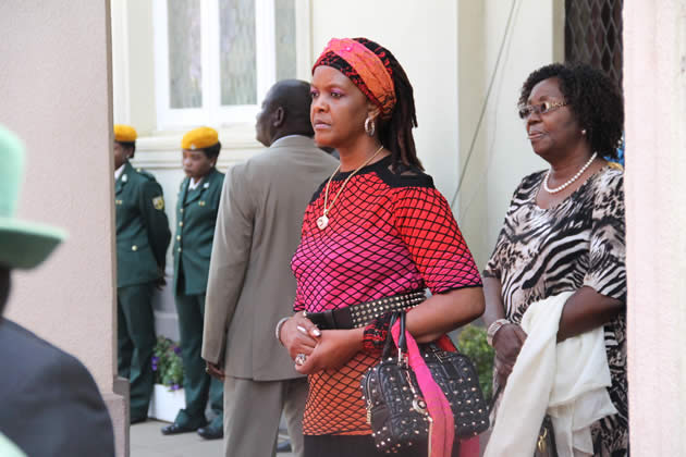 The First Lady Amai Grace Mugabe