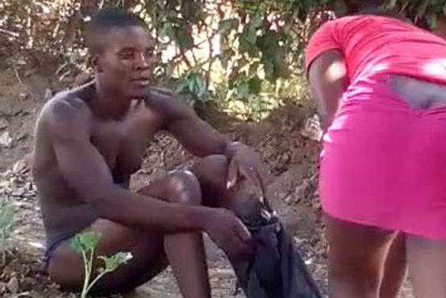 The confessed hooker argues with her client over his clothes