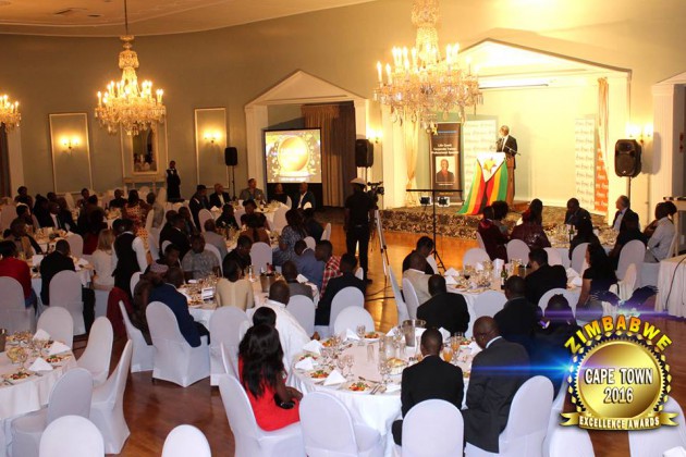 The scene at the awards last year