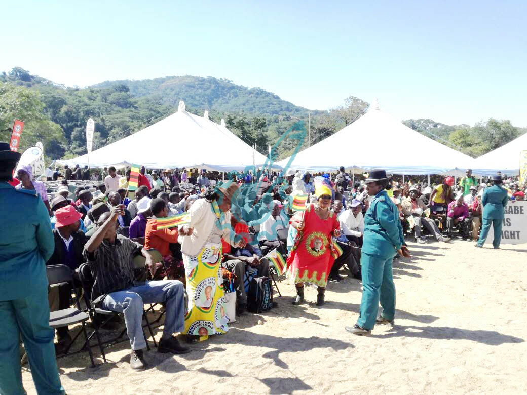 At Tokwe-Mukosi delegates are enjoying music from different dance groups.
