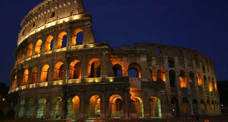 Tourist fined for defacing Rome’s Colosseum
