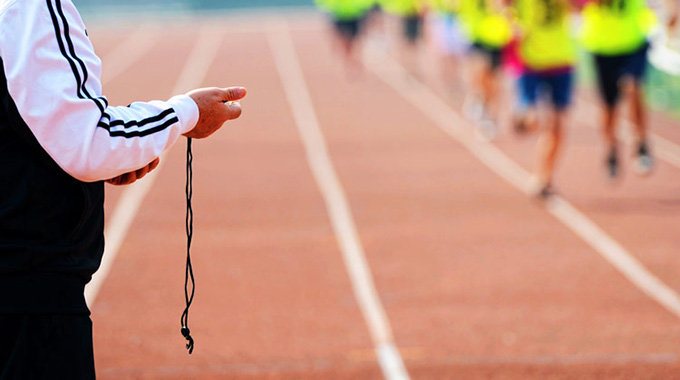 Athletics coaches back in class
