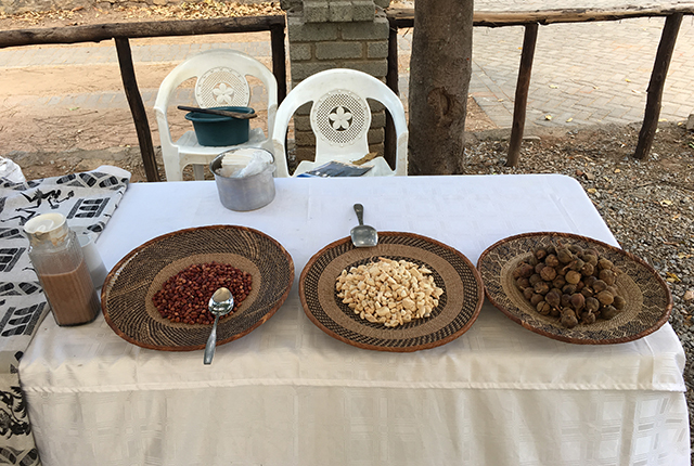 Traditional Snacks at the ZTA stand