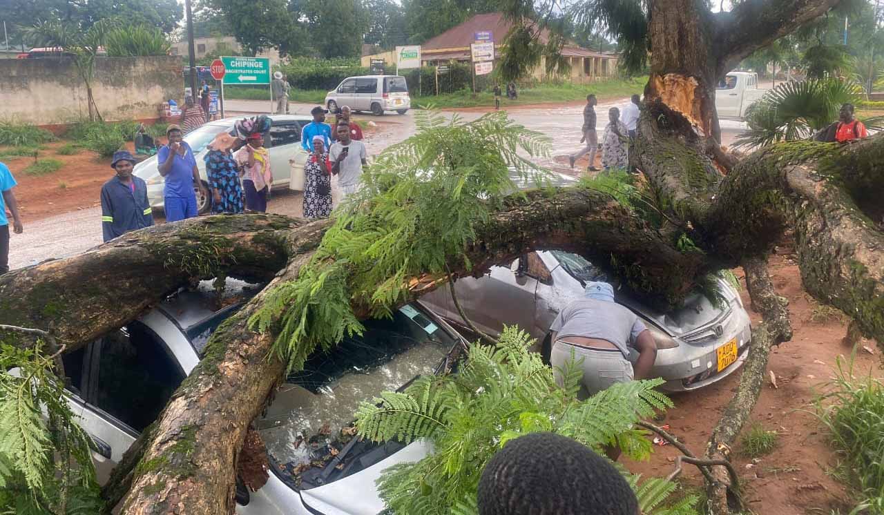 A violent storm left a trail of destruction in Chipinge town