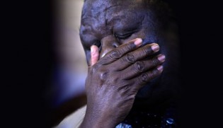 Tsvangirai-crying