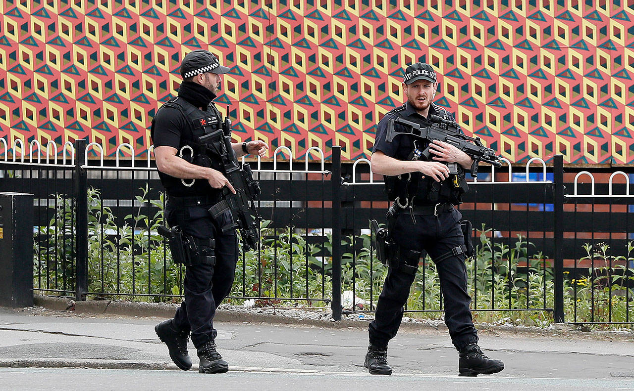 UK deploys soldiers to protect key sites