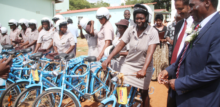 unicef yakapa mabhasikoro 3000