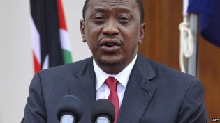 Kenyan President, Uhuru Kenyatta