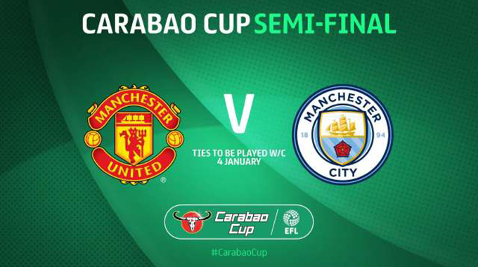 United, City square off in Carabao Cup
