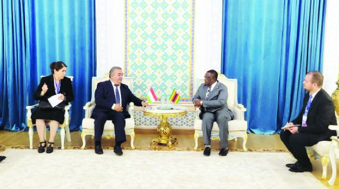 Zim, Tajikistan relations on firm ground