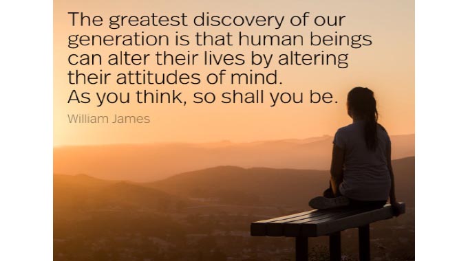 Change your attitude, change your life – Part I
