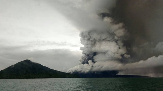 Indonesia hikes danger level for deadly tsunami volcano
