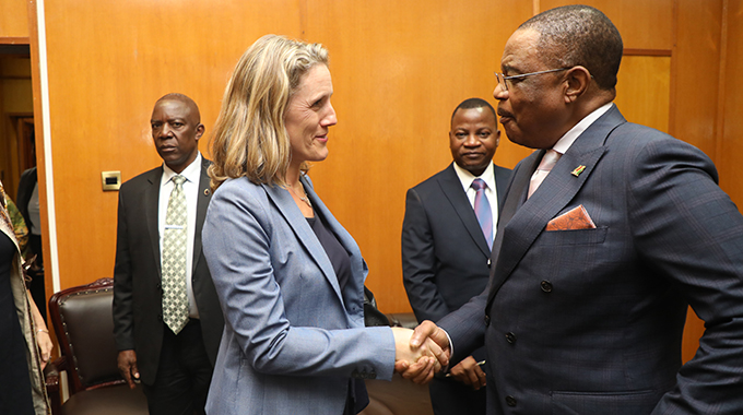 British ambassador meets VP Chiwenga