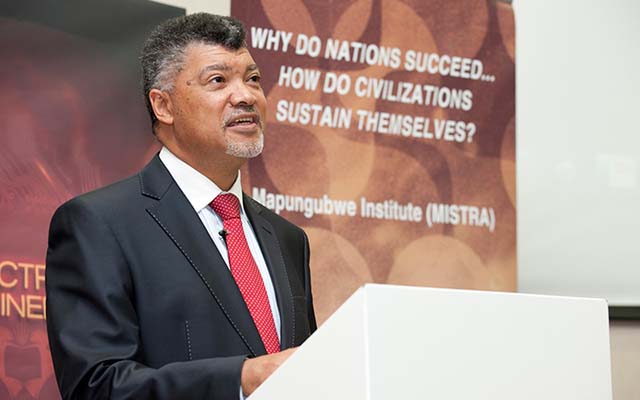 Vice Chancellor Ihron Rensburg