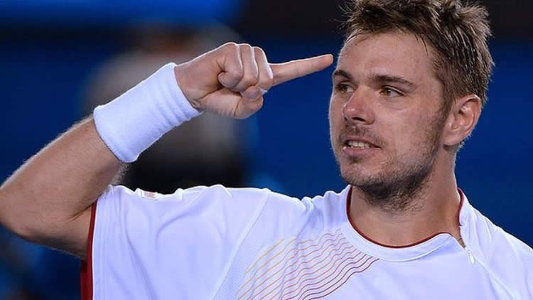 Wawrinka in lucky escape