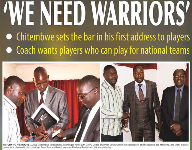 ‘We need Warriors’