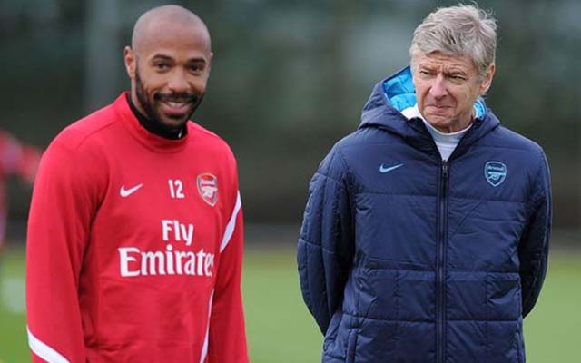 Wenger at war with Henry