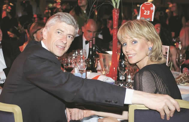Arsene Wenger, wife split