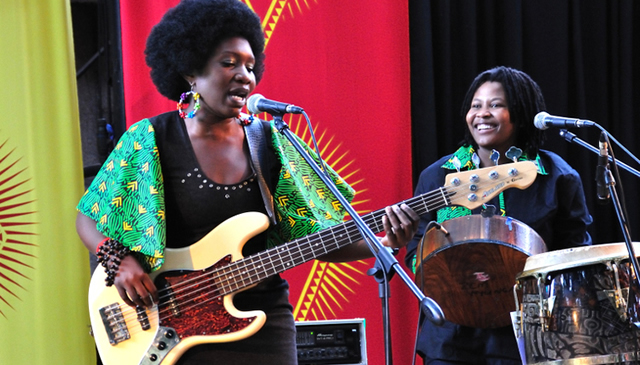 Edith WeUtonga goes wild