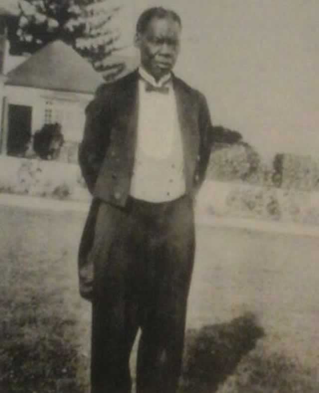 WILLIAM PUNCH . . . a servant at the white man’s “feet” right to the cemetery